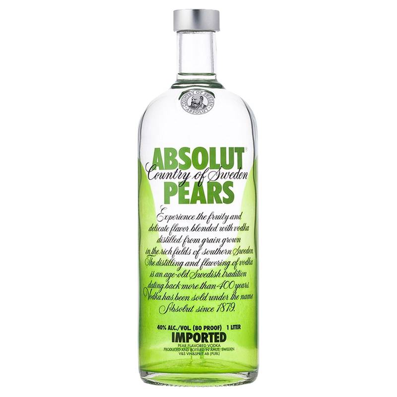 Absolut Pear Vodka 750ml