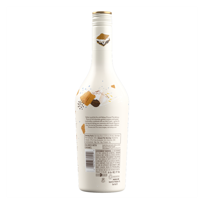 Baileys S'mores Irish Cream Liqueur 750 mL (34 proof)
