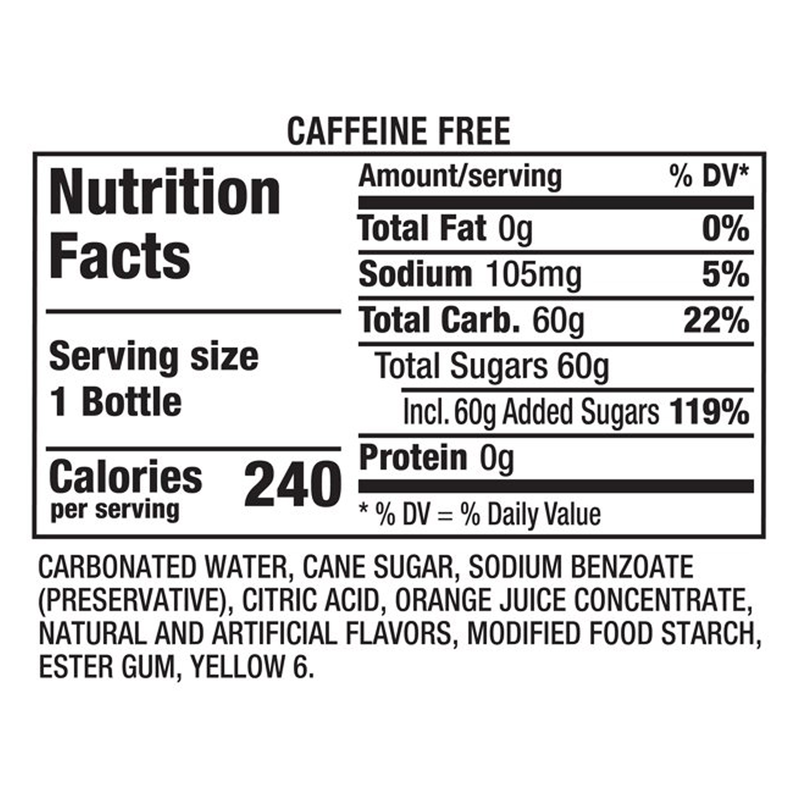 Stewart's Orange Cream Soda 4pk 12oz Btl- XL