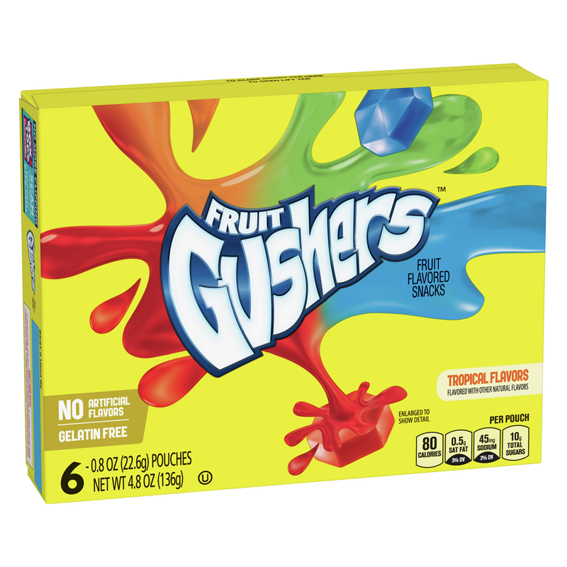 Fruit Gushers Tropical 6ct
