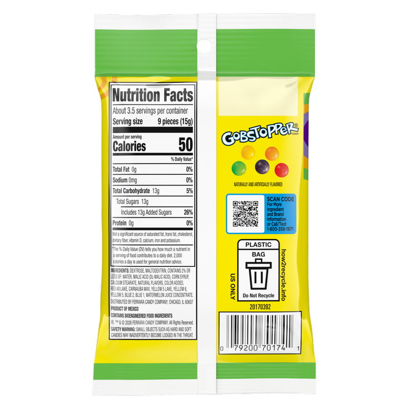 Gobstoppers Pocket Pack, 2 oz
