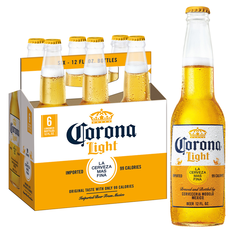 Corona Light 6pk 12oz Btl 4.0% ABV