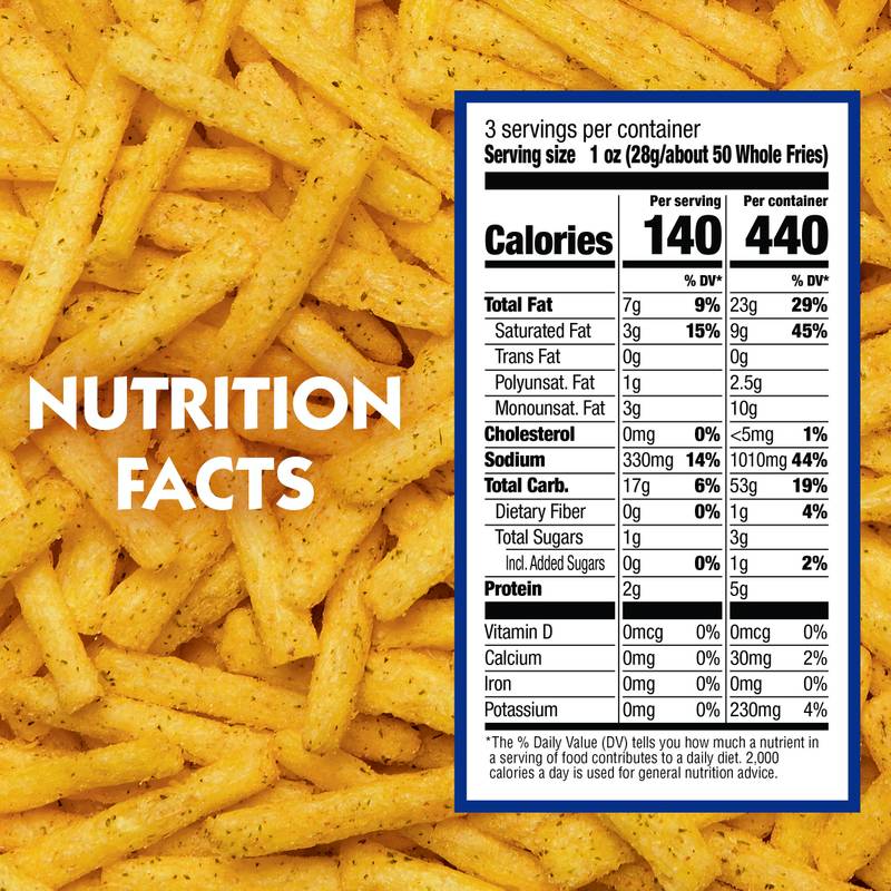 Andy Capp's Ranch Fries, 3oz