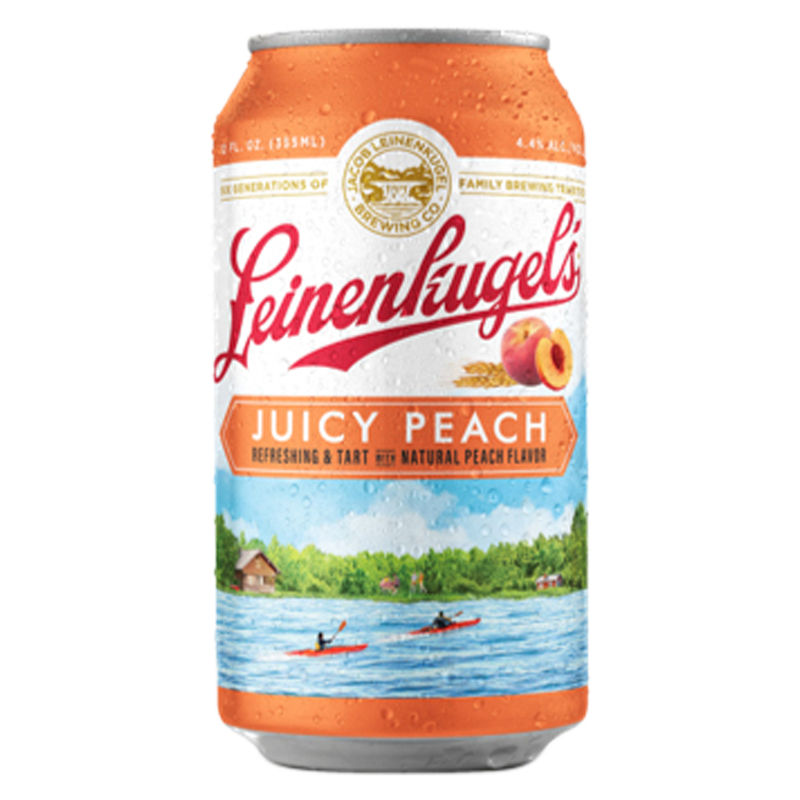 Leinenkugel's Juicy Peach 12pk 12oz Can 4.4% ABV