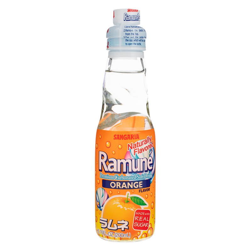 Ramune Orange Soda 200ml Btl