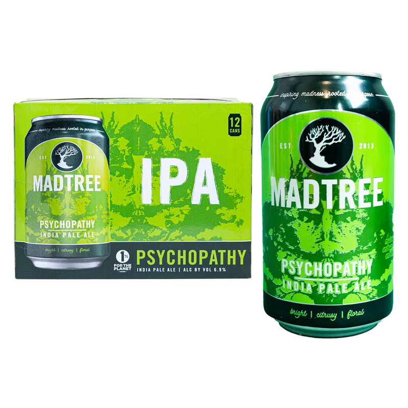 MadTree Psychopathy IPA 12pk 12oz Can 6.9% ABV