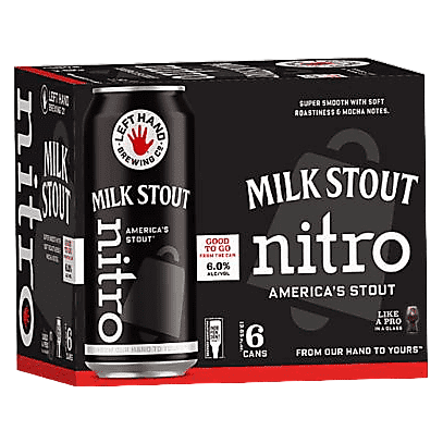 Left Hand Brewing Nitro Milk Stout 6pk 12oz Can