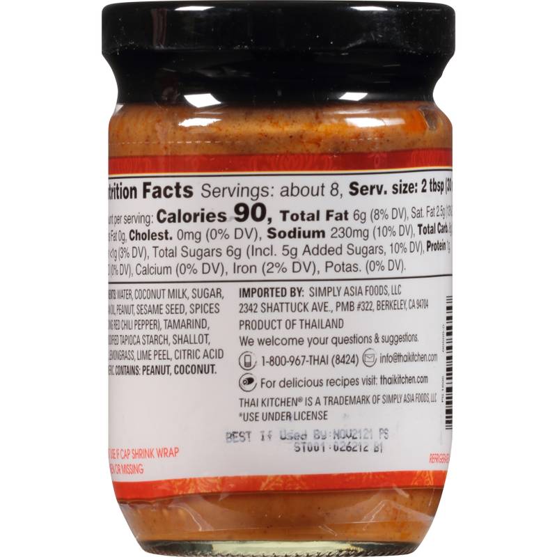 Thai Kitchen Peanut Satay Sauce 8oz