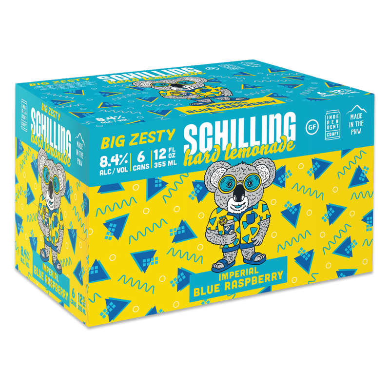 Schilling Blue Raspberry Lemonade 6PKC