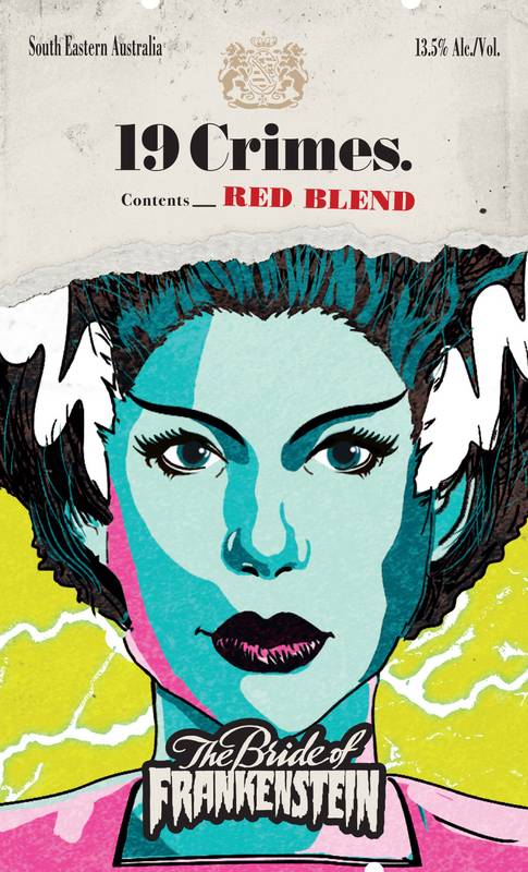 19 Crimes Bride of Frankenstein Red Wine Blend 750ml Btl 13.5% ABV