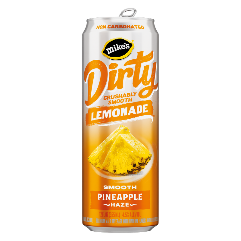 Mike's Hard Dirty Lemonade Smooth Pineapple Haze 12oz Can