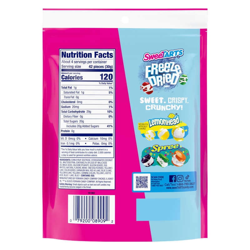 SweeTarts Freeze Dried, 4oz