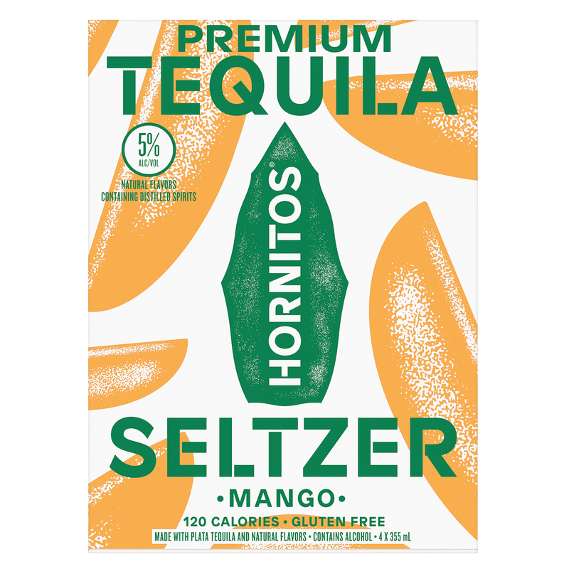 Hornitos Tequila Seltzer Mango 4pk 12oz Can 5.0% ABV