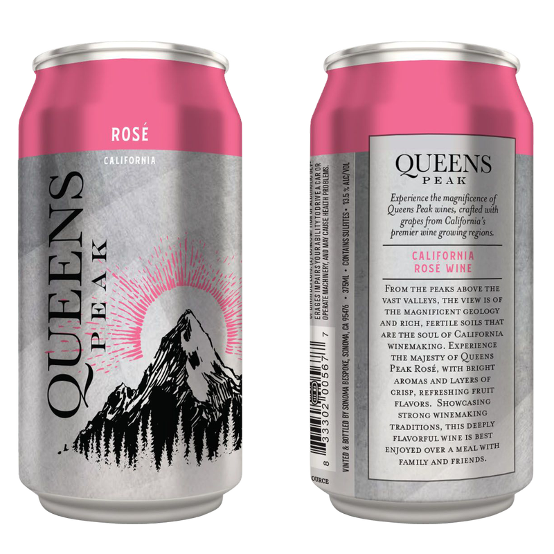 Queens Peak Rose 375ml
