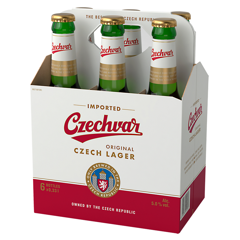 Czechvar Lager 6pk 12oz Btl