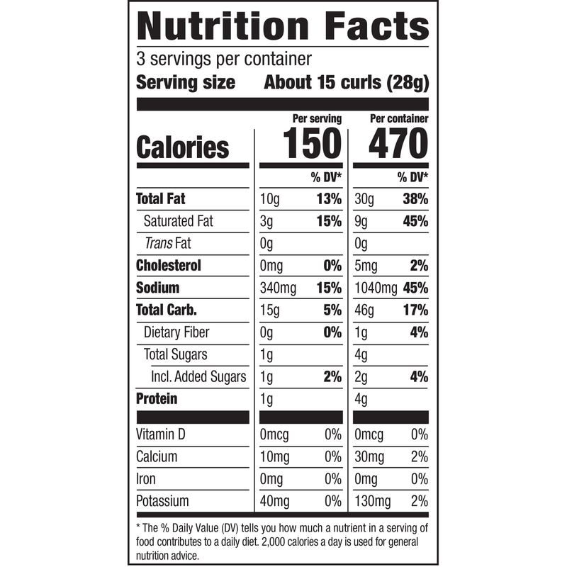 Herr's Jalapeno Popper Curls 3oz