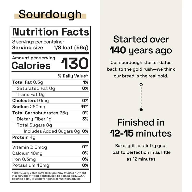 The Essential Baking Company Organic Take & Bake Sourdough Bread - 16oz