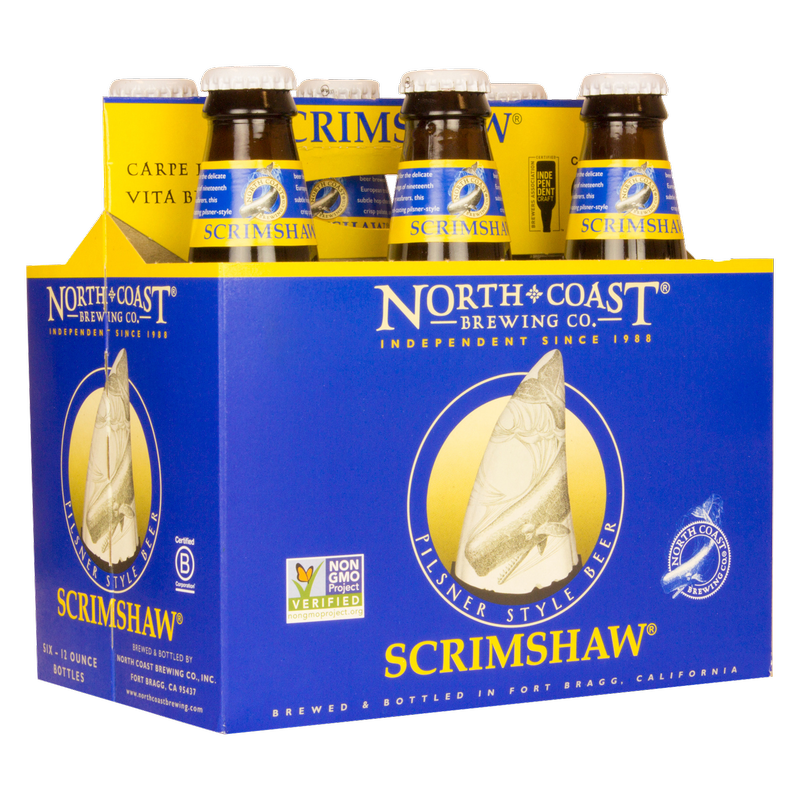 North Coast Scrimshaw Pilsner 6pk 12oz Btl