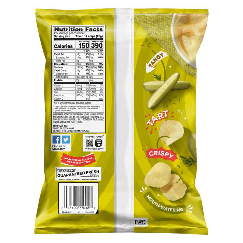 Lays Dill Pickle 2.5oz
