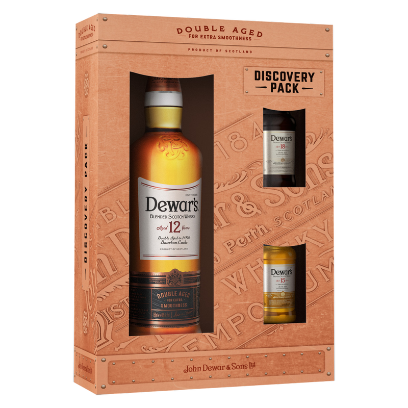 Dewar's 12 Year Gift Set 750ml