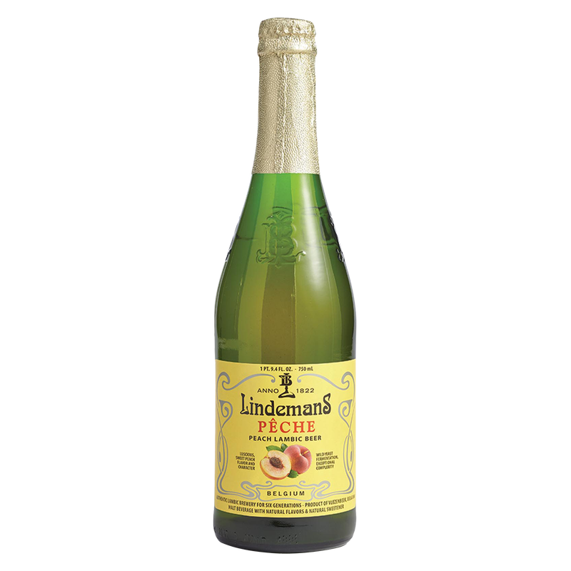 Lindemans Peche Single 25.4oz Btl