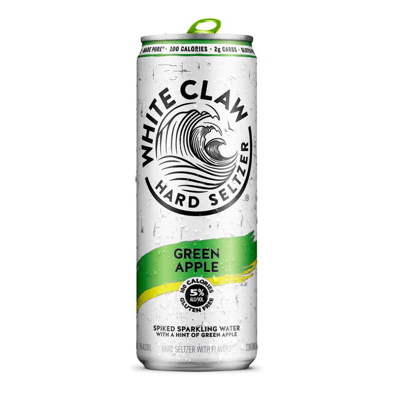 White Claw Seltzer Green Apple 6pk 12oz Can 5.0% ABV
