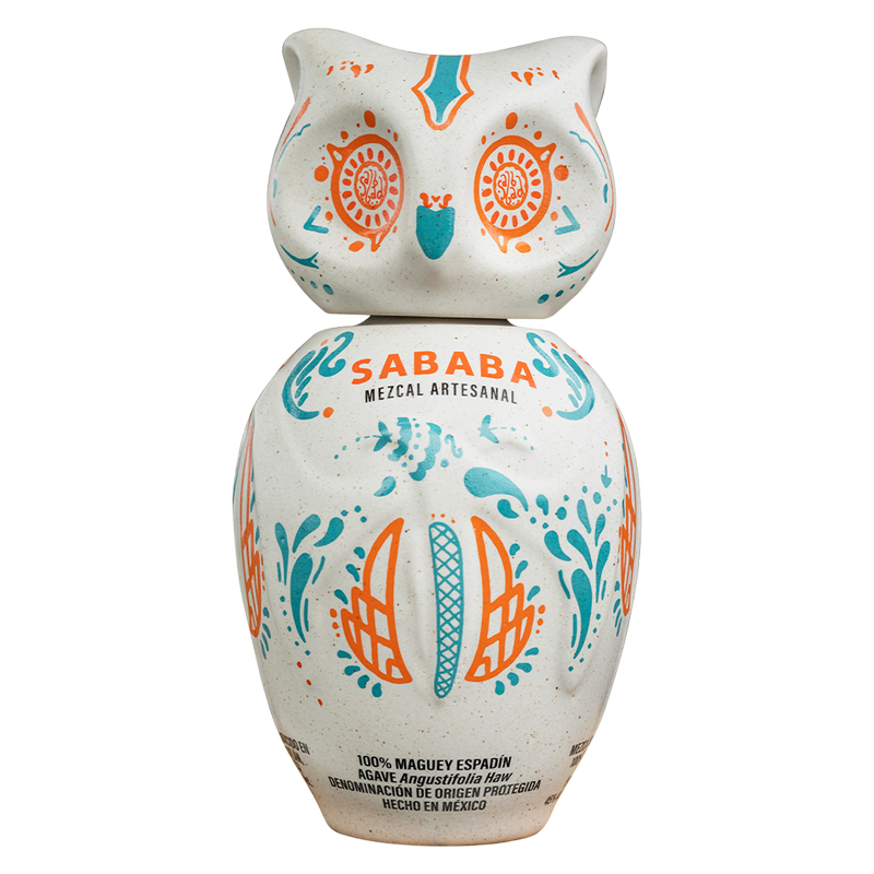 Sababa Mezcal Artesanal Espadin 750ml (92 Proof)