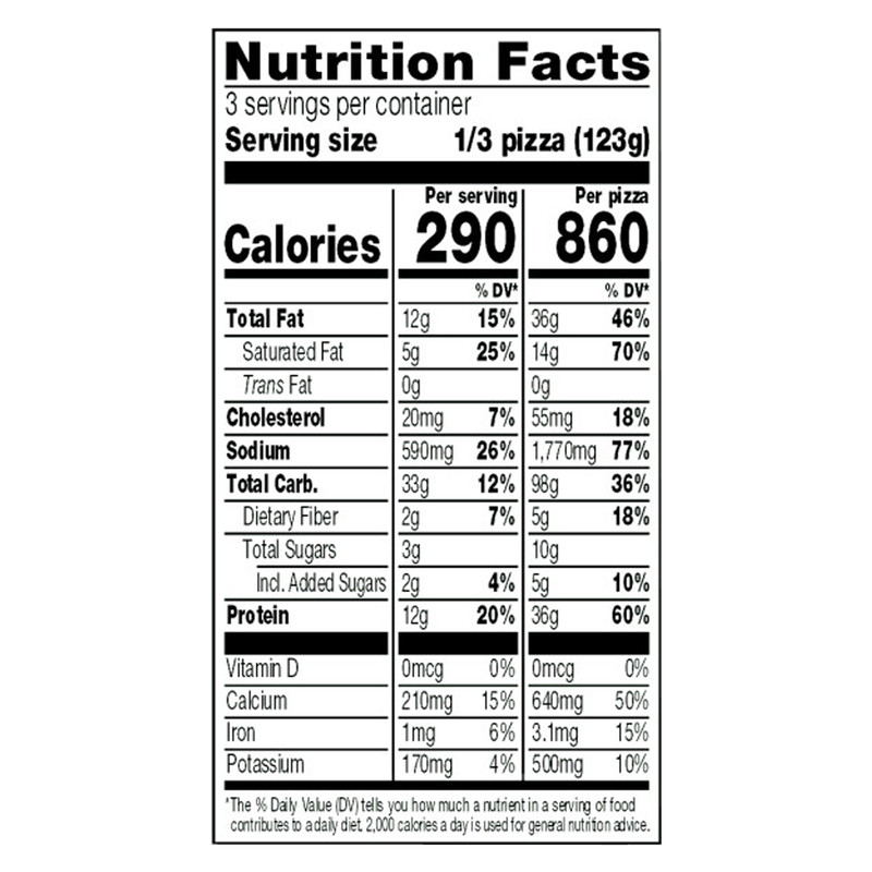 Amy's Kitchen Cheese Pizza 13oz