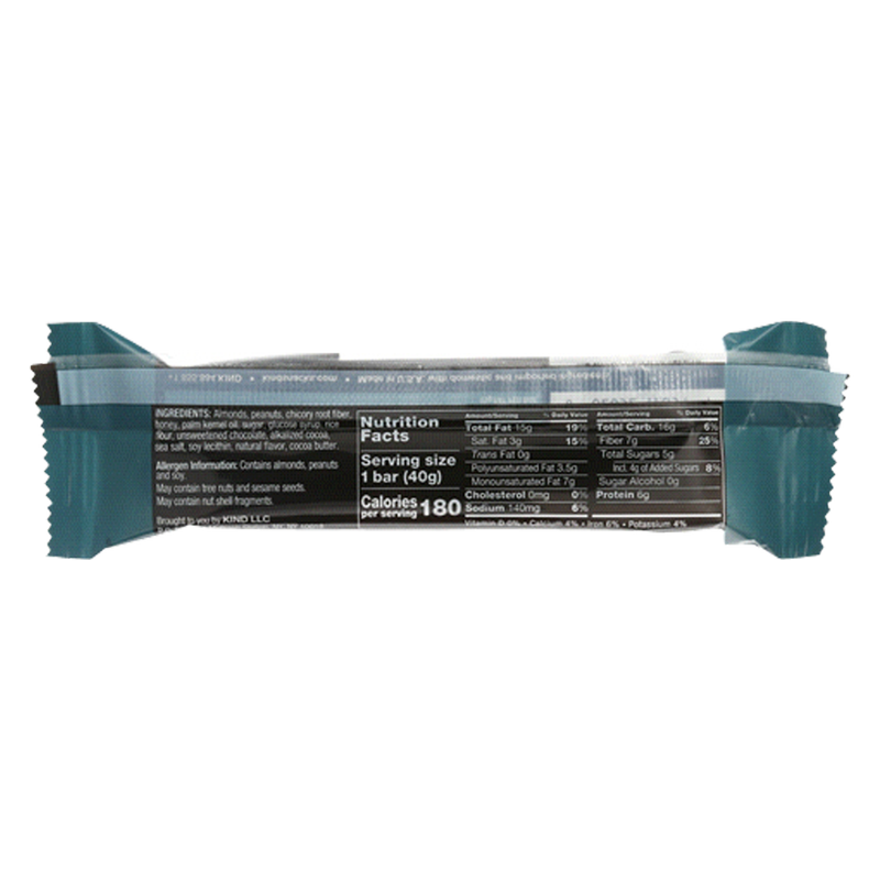 Kind Dark Chocolate Nuts & Sea Salt Bar 12 CT