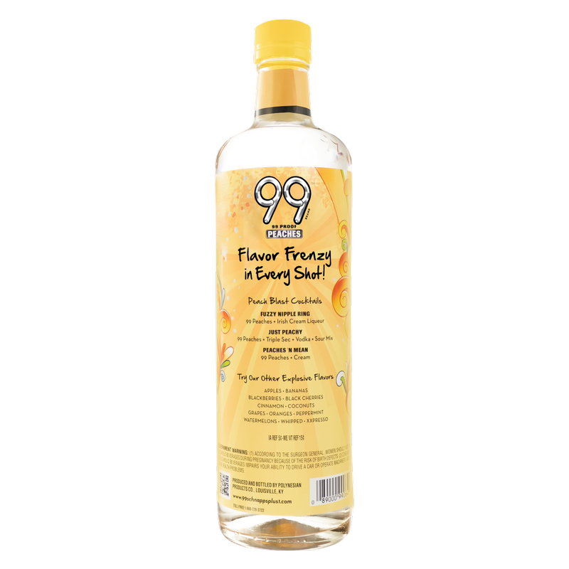 99 Peaches Liqueur 750ml (99 Proof)