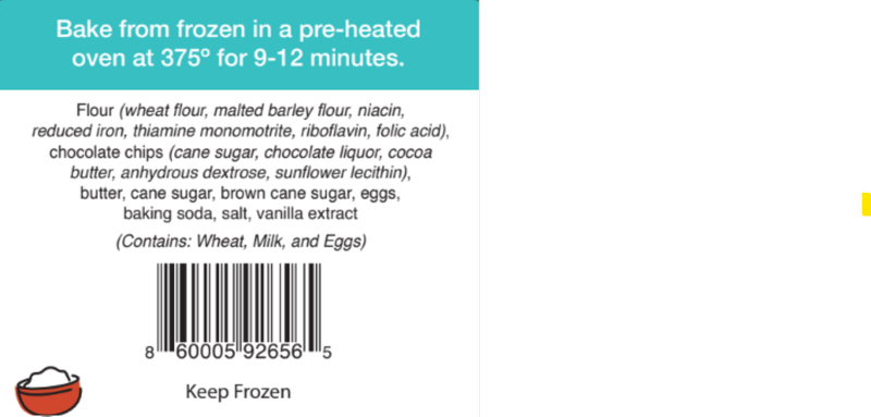 Hello Robin Chocolate Chip Cookie Dough, 20.5 oz