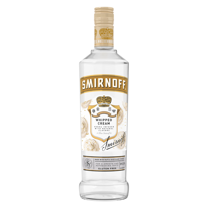 Smirnoff Whipped Cream 750 Ml