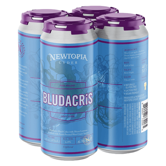 Newtopia Cyder Bludacris 4pk 16oz Can