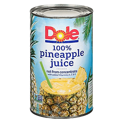 Dole Pineapple Juice 46oz Can