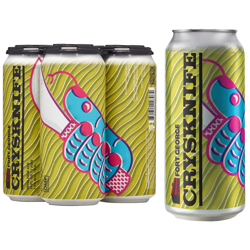 Fort George Crysknife IPA 6 pk 12oz Can 7.2% ABV