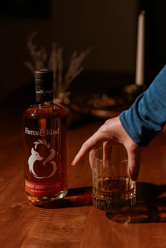 Fierce & Kind Straight Bourbon 750ml (86 proof)