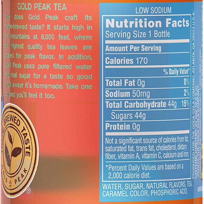 Gold Peak Sweet Tea 16.9 oz Btl
