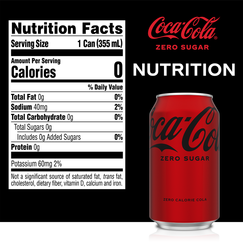 Coca-Cola Zero Sugar Single 12oz Can