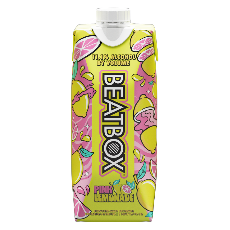 BeatBox Party Punch Pink Lemonade Malt Single 500ml 11.1% ABV