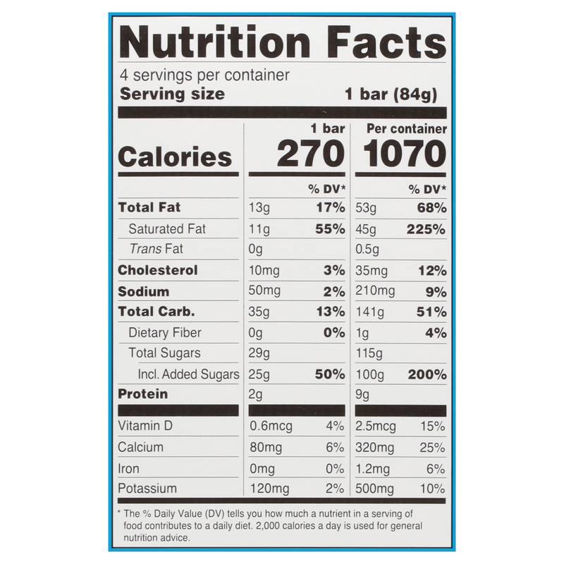 Blue Bunny Strawberry Shortcake Load'd Bars 4ct