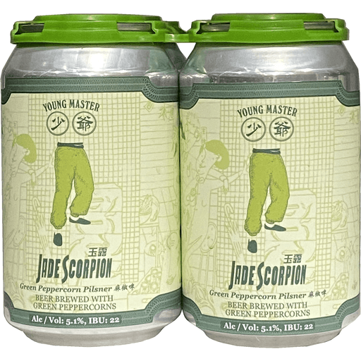 Young Master Jade Scorpion Pilsner (4PKC 330ML)
