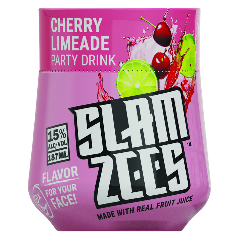 Slamzees Cherry Limeade 187ml 15% ABV
