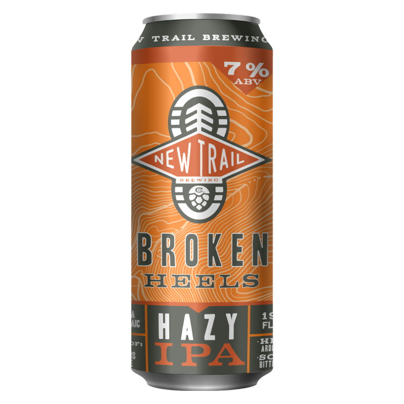 New Trail Broken Heels Hazy IPA 19.2oz Can 7% ABV