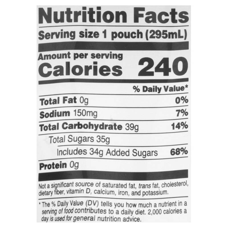 Dailys Bahama Mama Ready to Drink Single 10oz Pouch 5% ABV