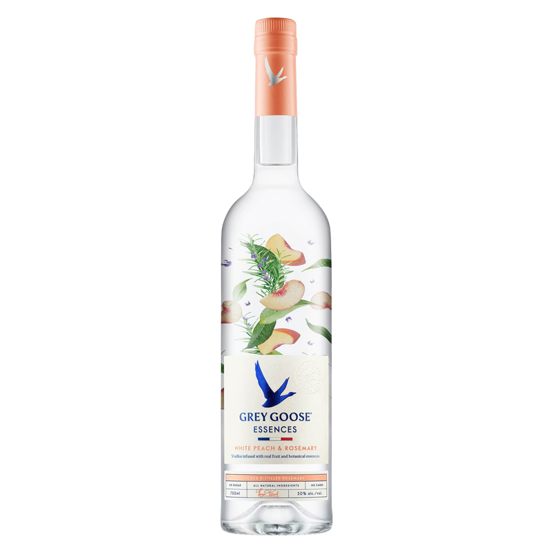 Grey Goose Essences White Peach & Rosemary 750ml (60 Proof)