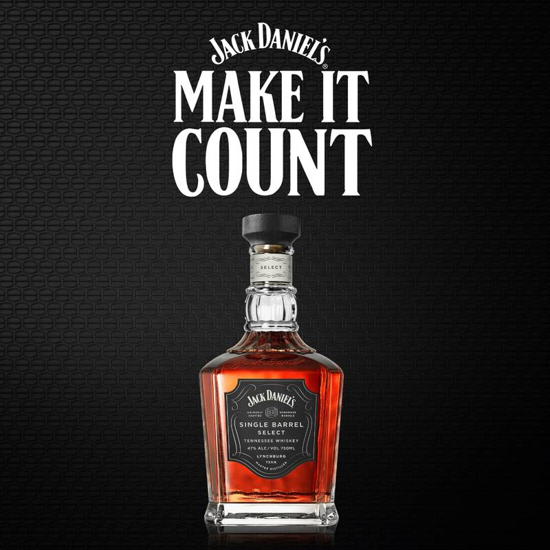 Jack Daniel's Single Barrel Select Tennessee Whiskey 750ml