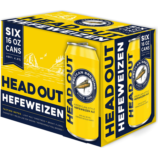 Pelican Brewing Co. Head Out Hefeweizen (6PKC 16 OZ)