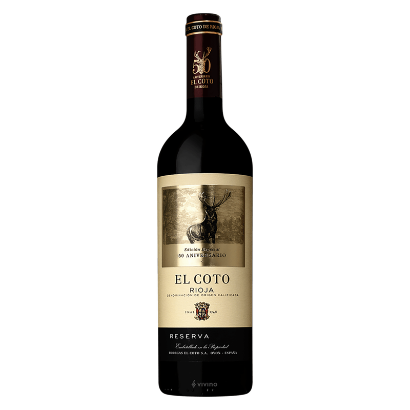El Coto 50th Anniversary Reserva 2015 750ml