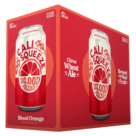 Cali Squeeze Blood Orange (12PKC 12 OZ)
