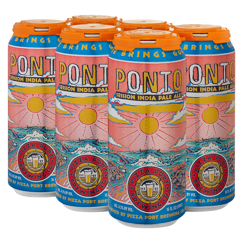 Pizza Port Brewing Ponto Sipa 6pk 16oz Can